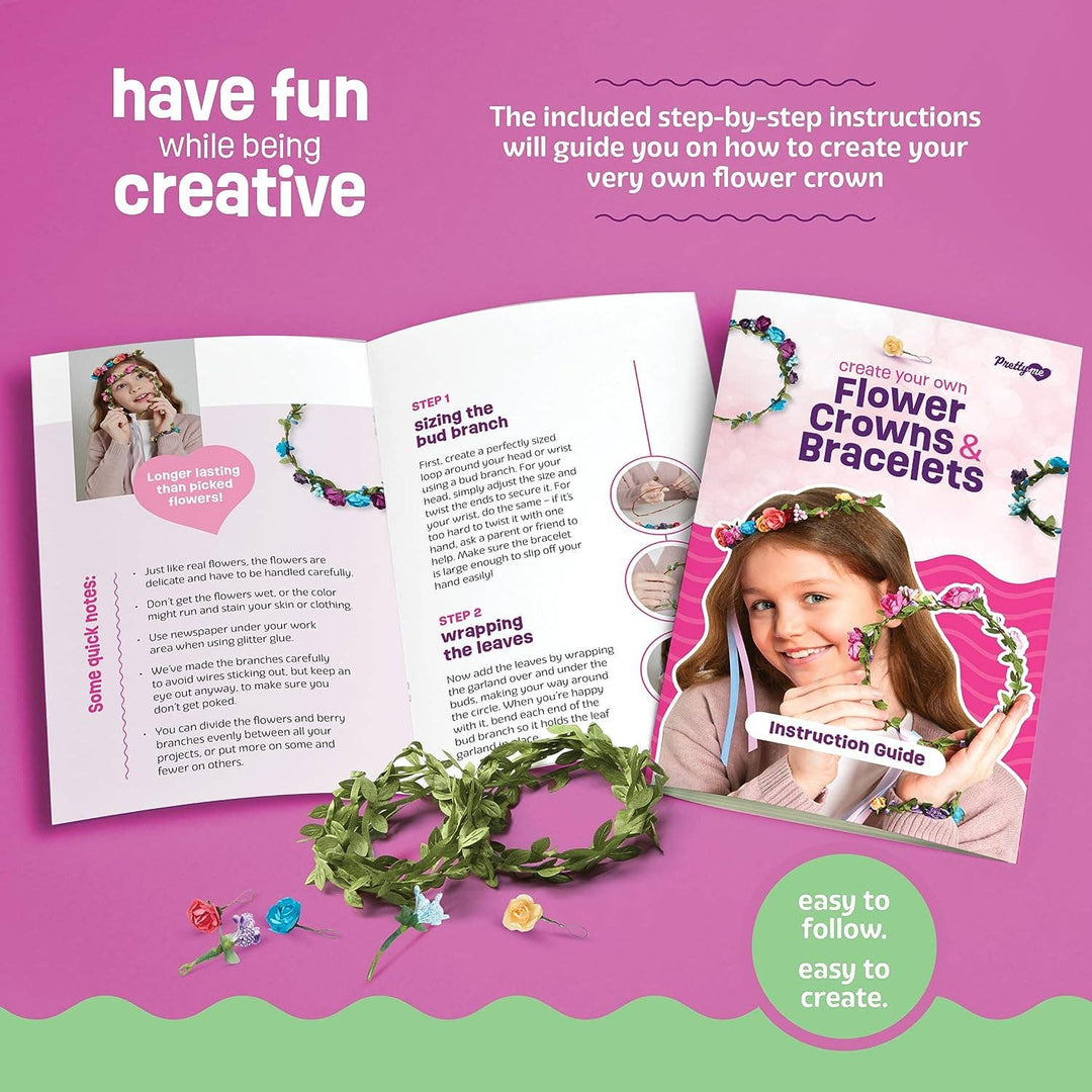 Dan&Darci Flower Crown & Bracelet Making Kit