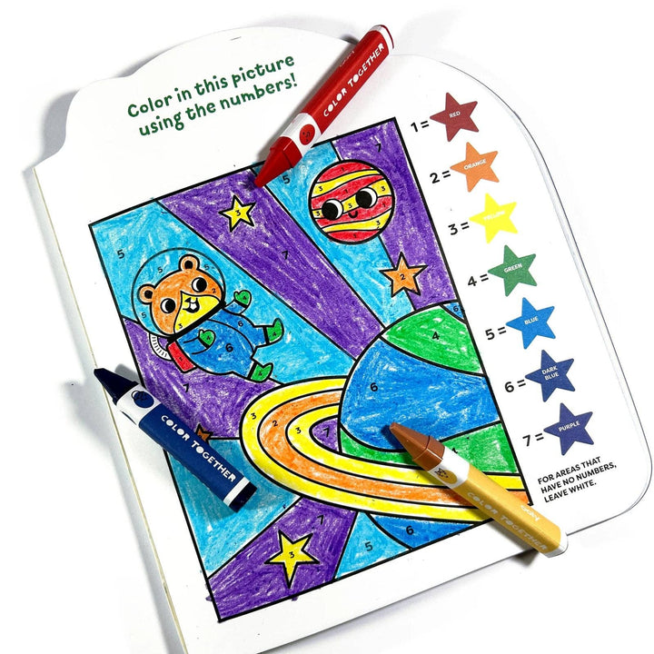 OOLY Color Together Triangular Crayons - Set of 18