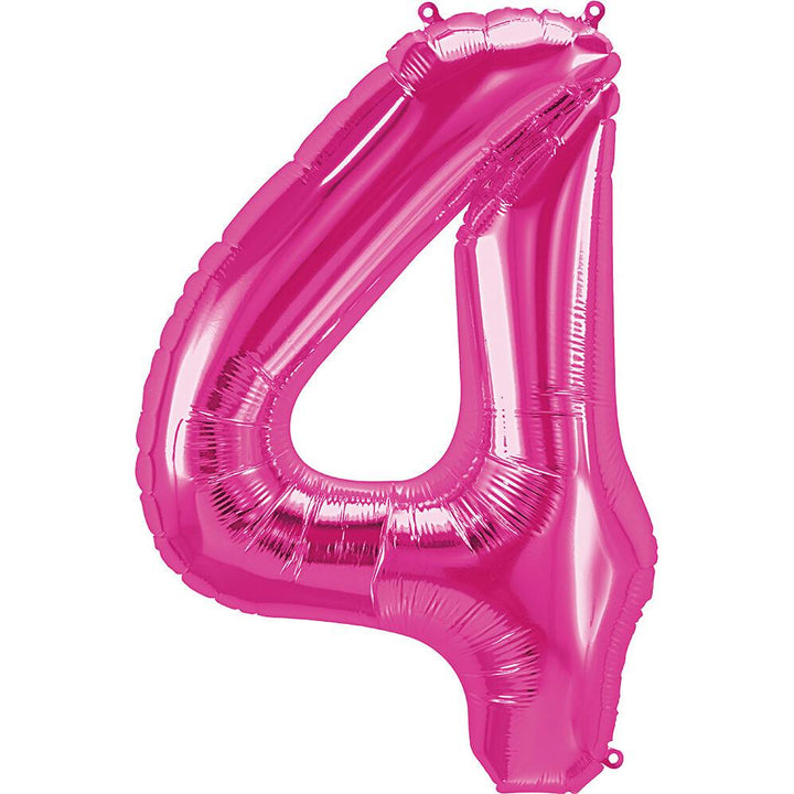 Number Balloons  34"- Pink