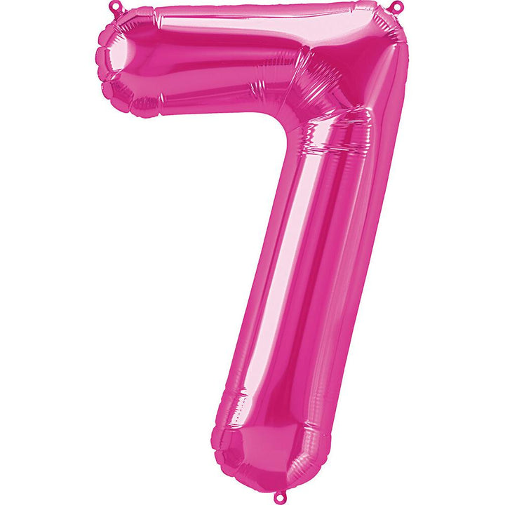 Number Balloons  34"- Pink
