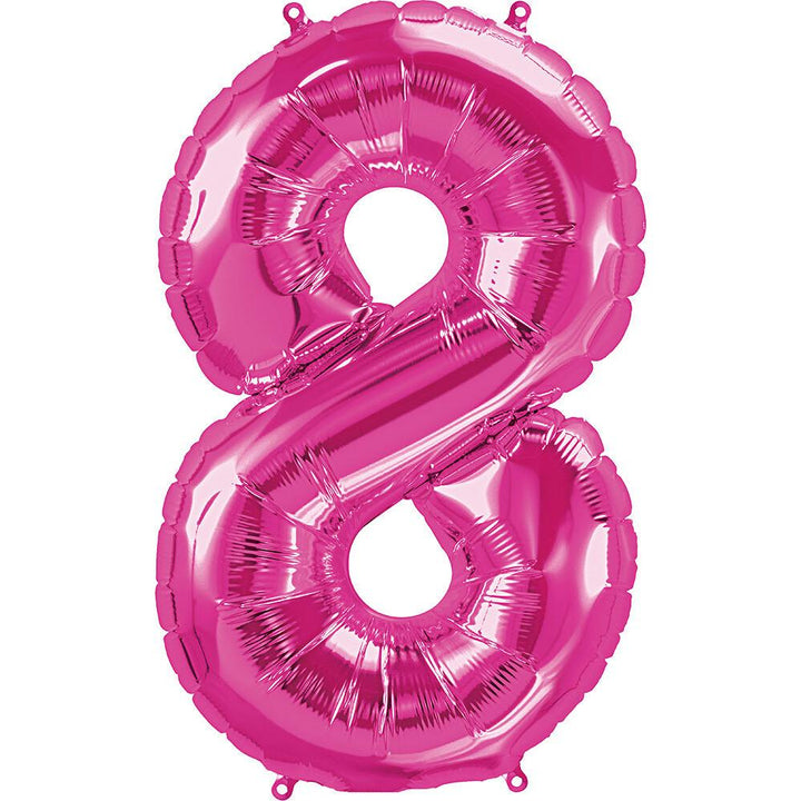 Number Balloons  34"- Pink