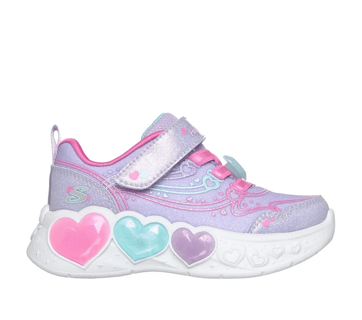 Skechers S-Lights Enchanted Heart Lights (Toddler)