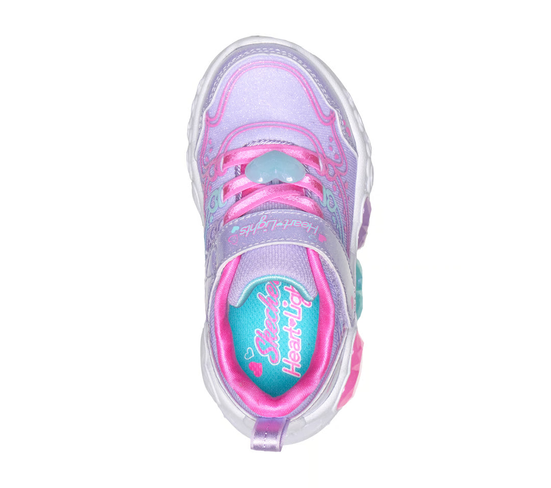 Skechers S-Lights Enchanted Heart Lights (Toddler)