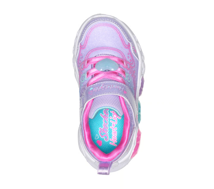 Skechers S-Lights Enchanted Heart Lights (Toddler)