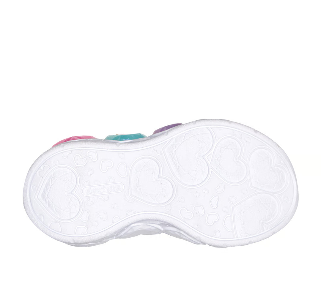 Skechers S-Lights Enchanted Heart Lights (Toddler)