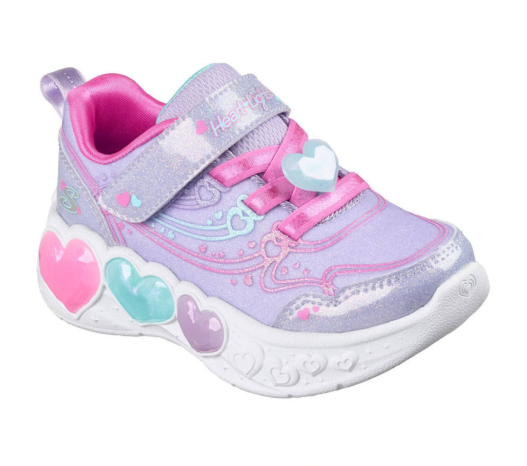 Skechers S-Lights Enchanted Heart Lights (Toddler)