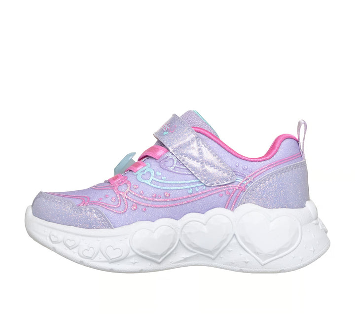 Skechers S-Lights Enchanted Heart Lights (Toddler)