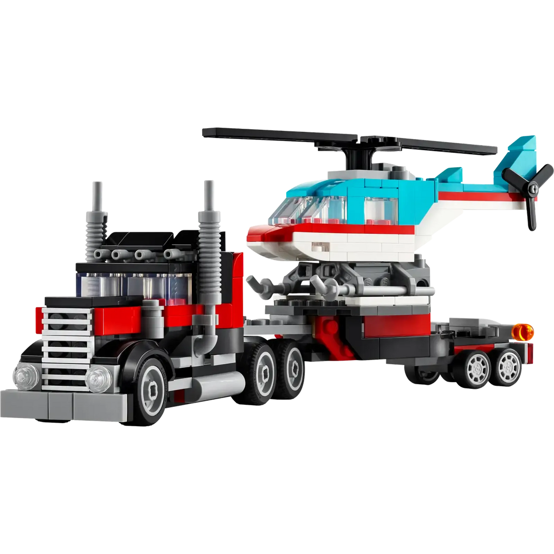 LEGO® Creator Flatbed Truck with Helicopter (31146)