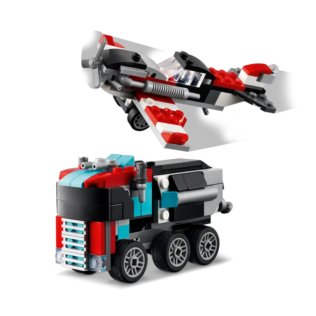LEGO® Creator Flatbed Truck with Helicopter (31146)