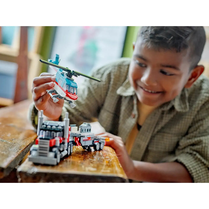 LEGO® Creator Flatbed Truck with Helicopter (31146)