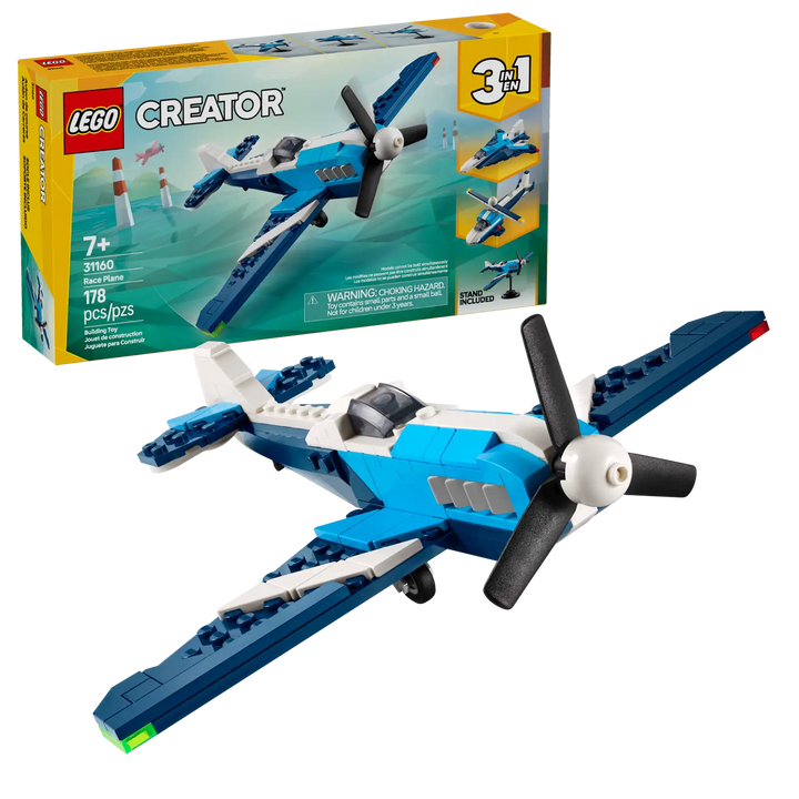 LEGO® Creator 3in1 Aircraft: Race Plane (31160)