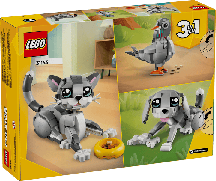 LEGO Creator 3-in-1 Playful Cat (31163)