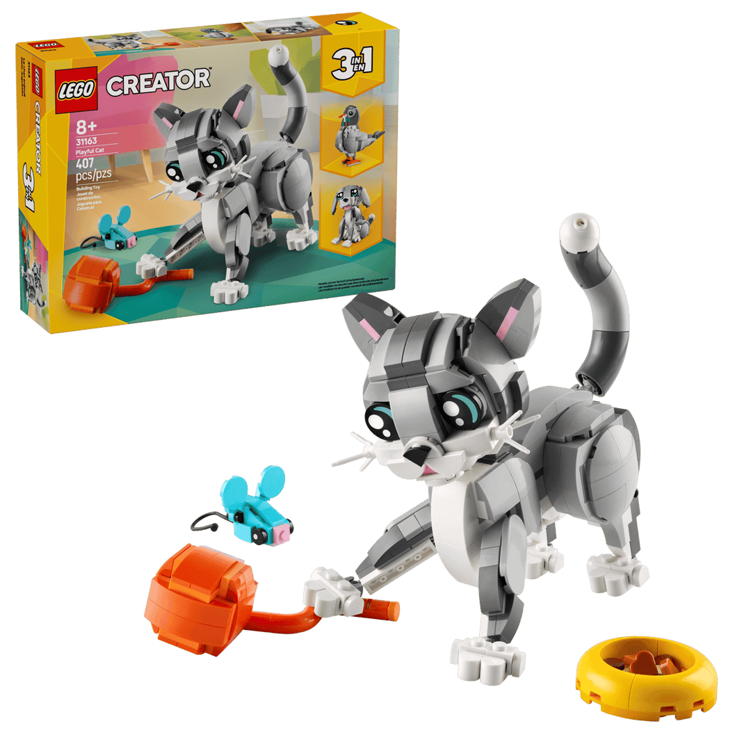 LEGO Creator 3-in-1 Playful Cat (31163)