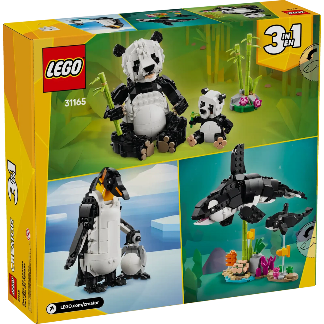 LEGO® Creator 3in1 Wild Animals: Panda Family (31165)