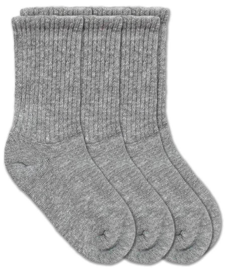 Jefferies Socks Smooth Toe Sport Crew Socks 3 Pair Pack