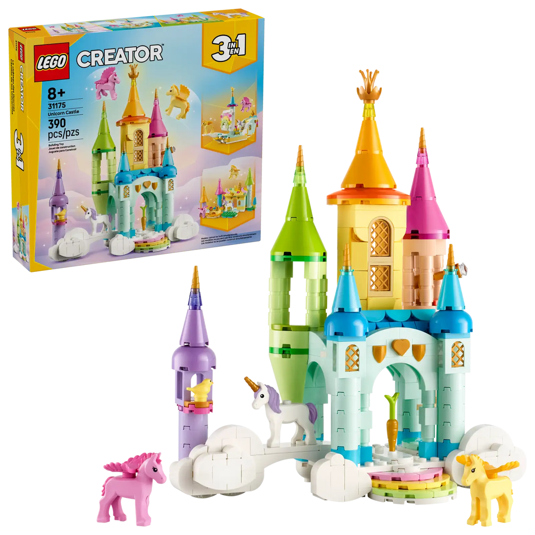 LEGO® Creator 3in1 Unicorn Castle 31175 Set