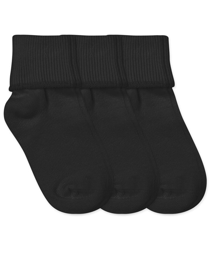 Jefferies Socks Smooth Toe Turn Cuff Socks (3 Pair Pack)