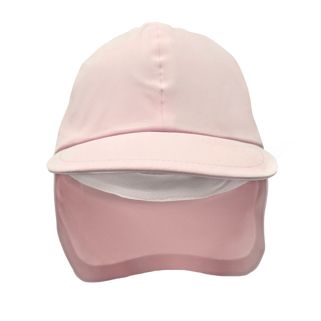 Pink baseball cap on a white background