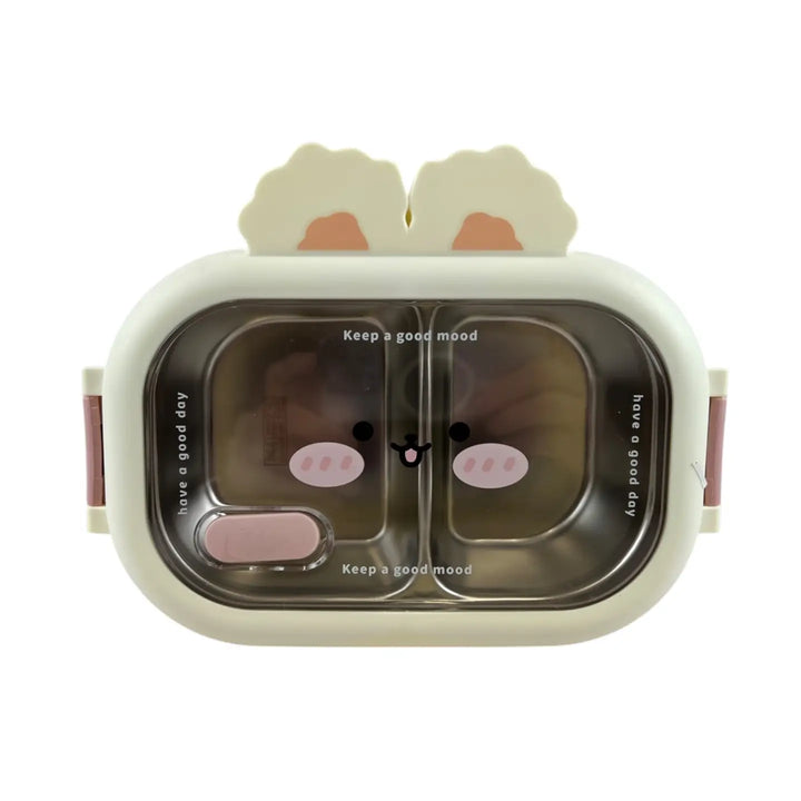 Bento Lunch Box with Stainless Steel Interior Lining (Assorted)