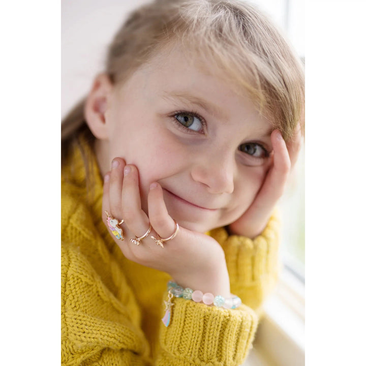 Great Pretenders Boutique Heart and Star Ring Set