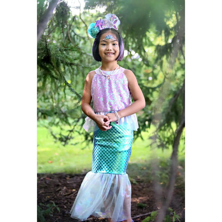 Great Pretenders Misty Mermaid Dress - Purple Teal