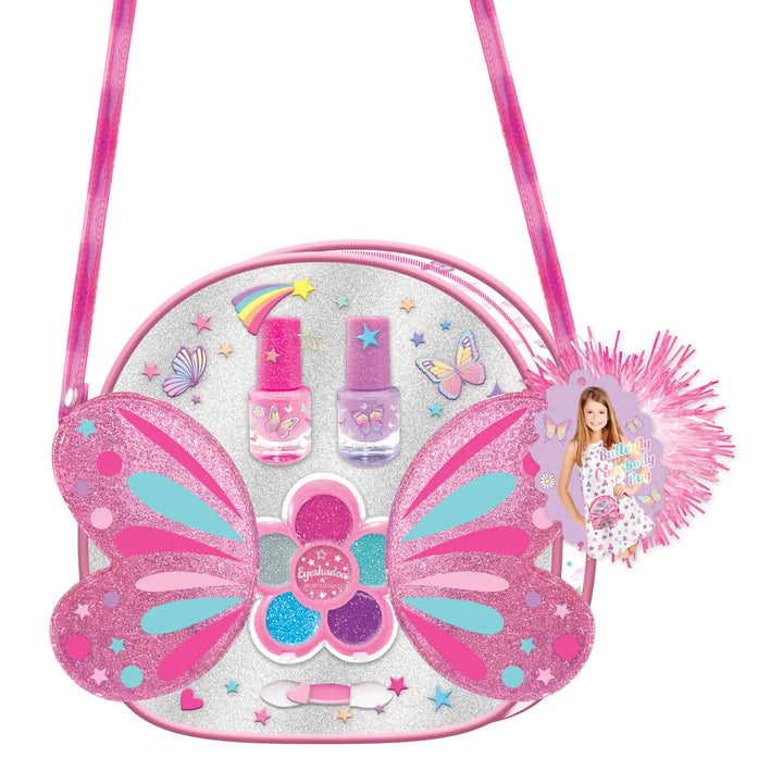 Hot Focus Super Star Crossbody Beauty - Tie Dye Butterfly