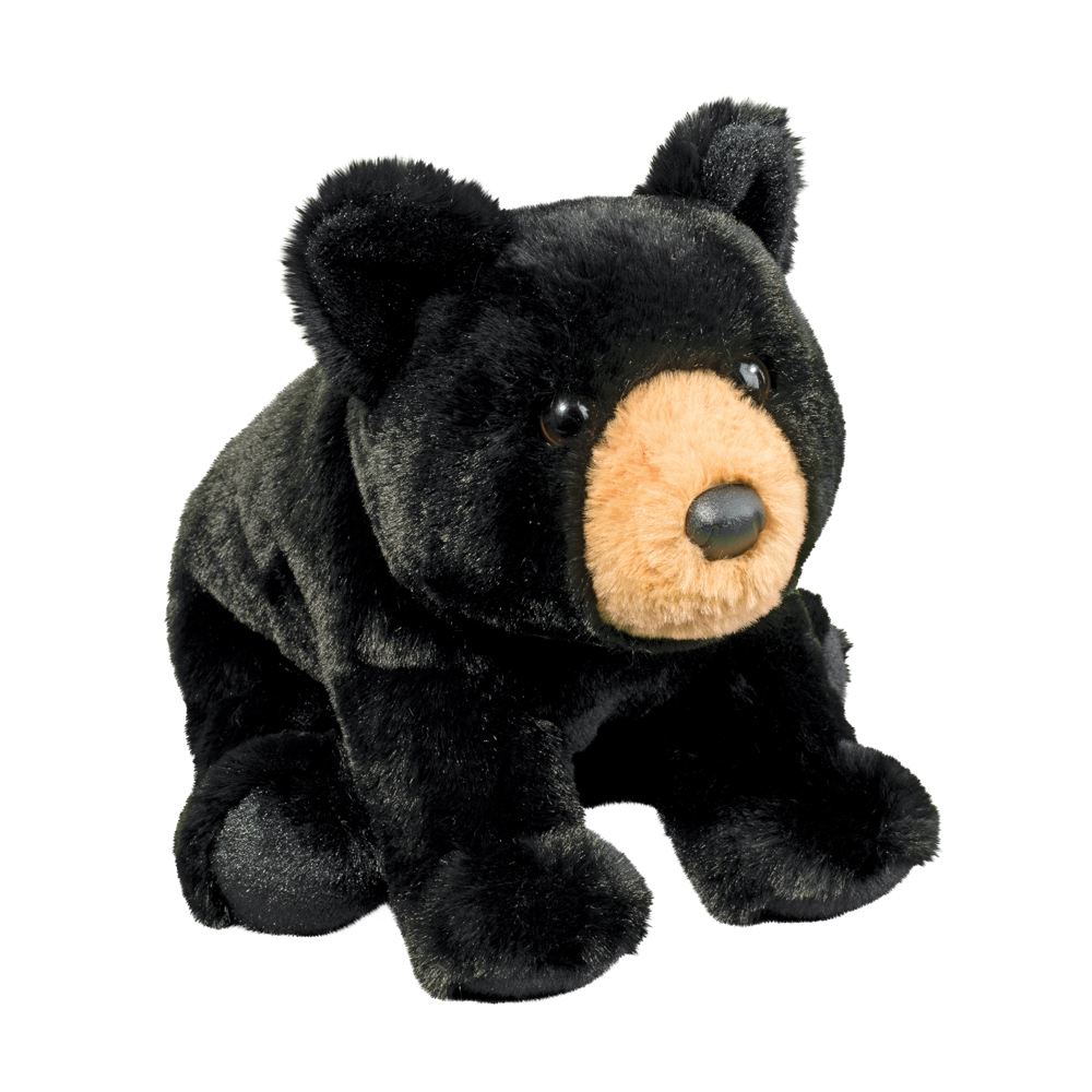 Charlie Soft Black Bear Plush