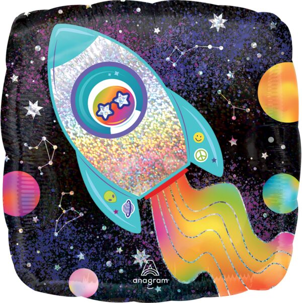 Outer Space Balloon – 18" Mylar