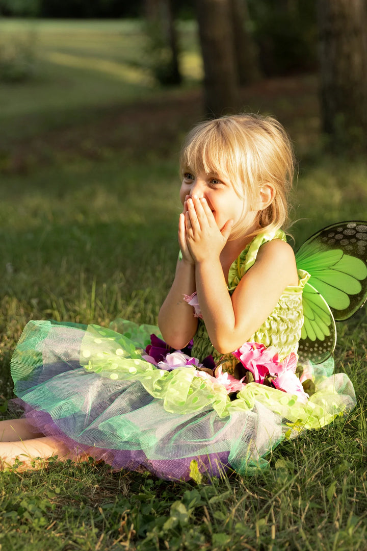 Great Pretenders Fairy Blooms Deluxe Dress &amp; Wings
