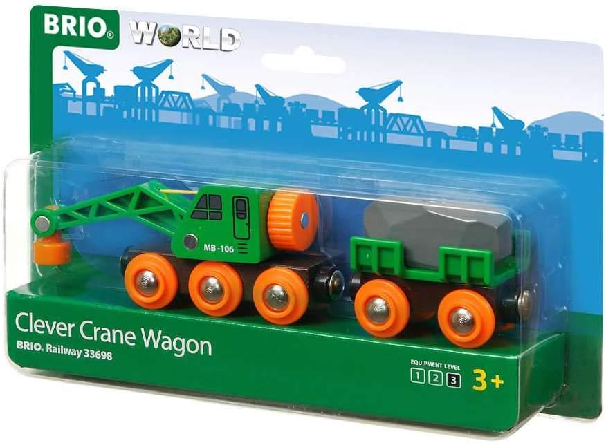 Brio World (33698) Clever Crane Wagon