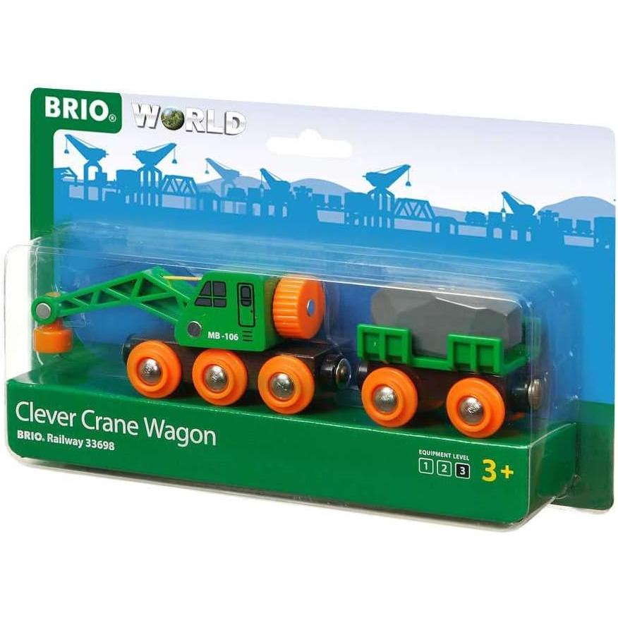 Brio World (33698) Clever Crane Wagon