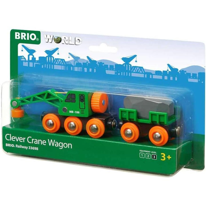 Brio World (33698) Clever Crane Wagon