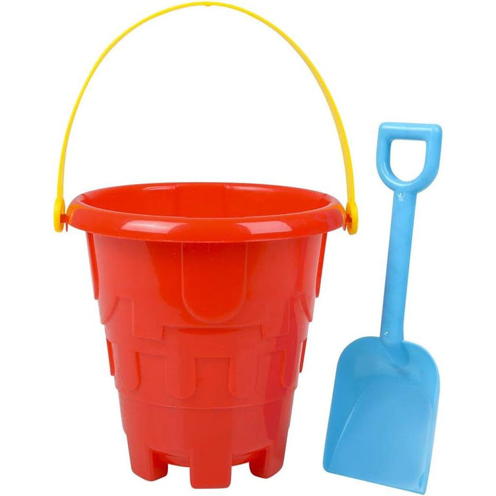 6" Beach Sand Pail And Shovel Set - Random Color