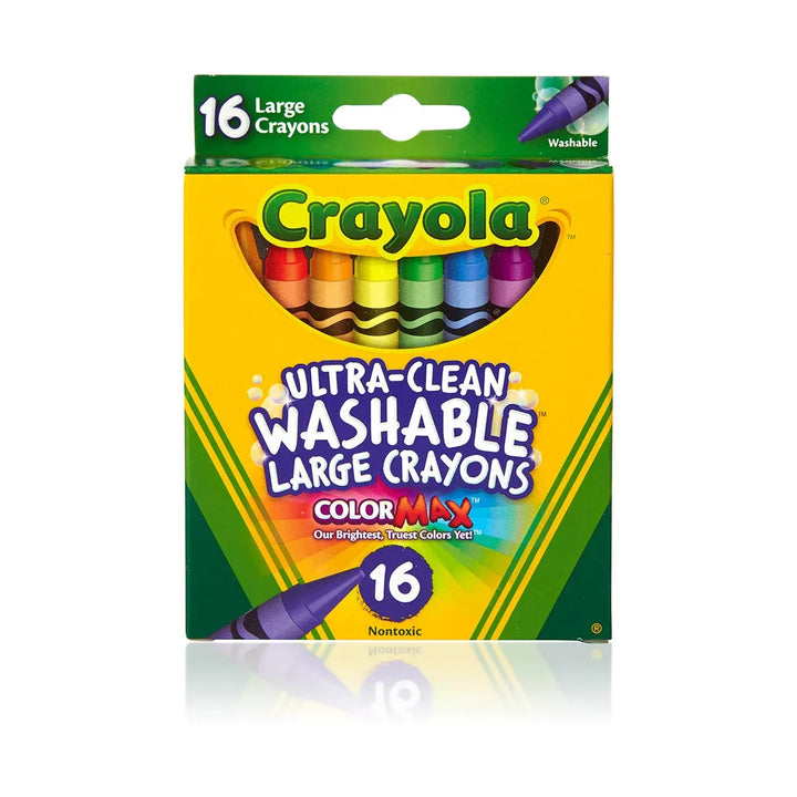 Crayola 16ct Ultra Clean Washable Large Crayons