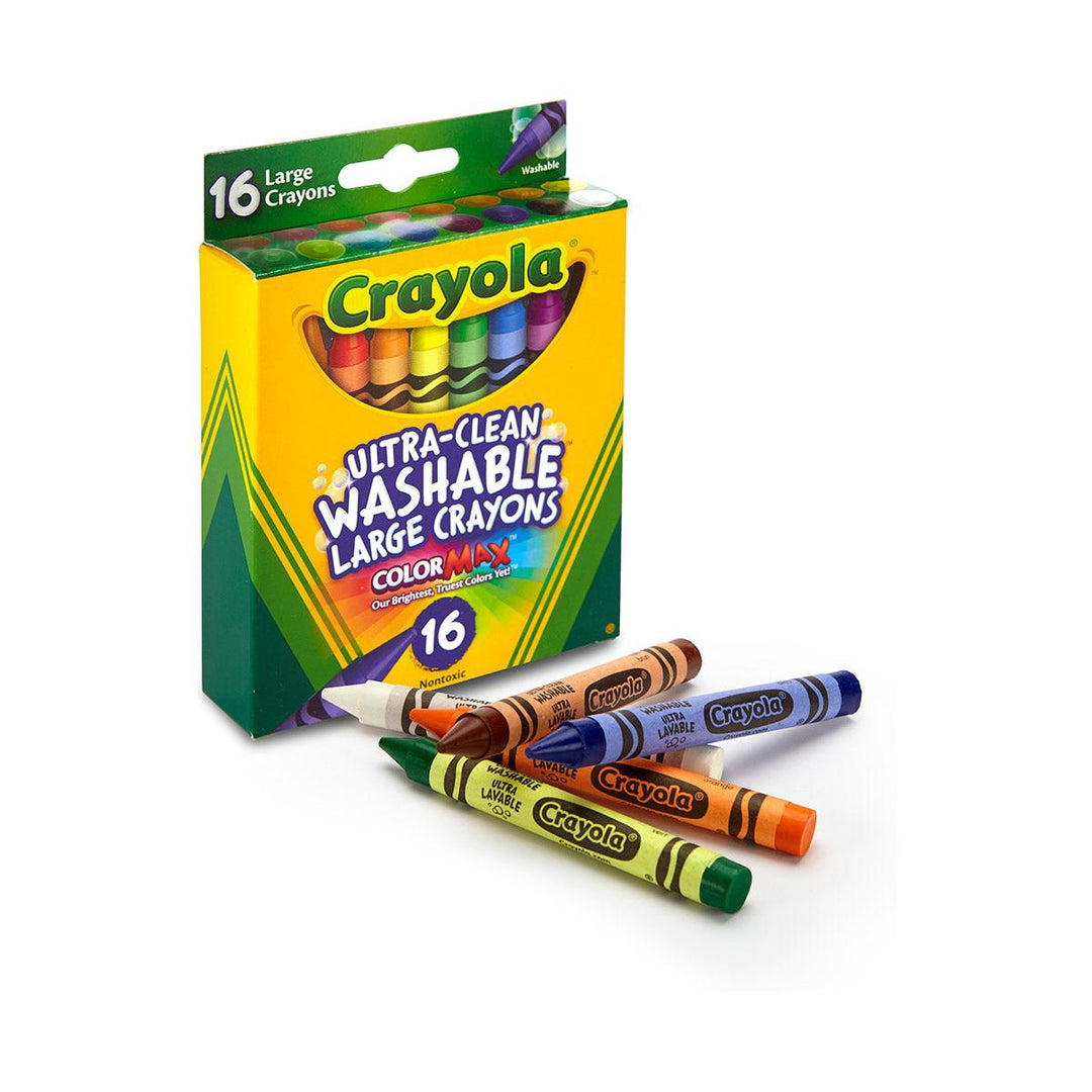 Crayola 16ct Ultra Clean Washable Large Crayons