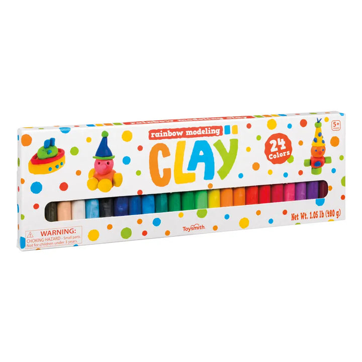 Rainbow Clay, 24 Different Colors