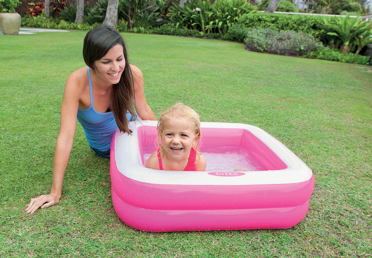 Intex Play Box Inflatable Kiddie Pool 34" x 34" x 10"