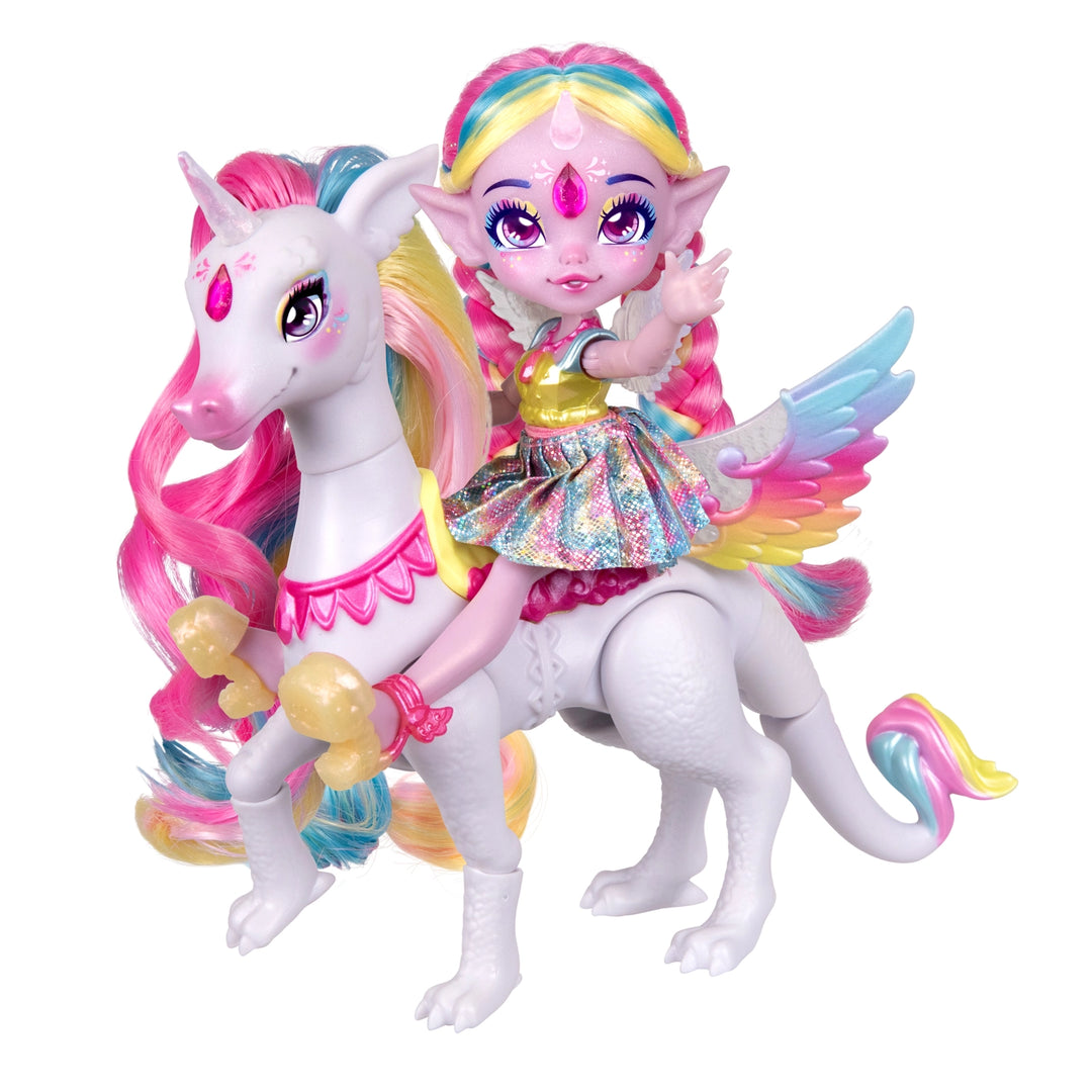 Magic Mixies Pixlings Doll & Unicorn – Shimmerverse Series