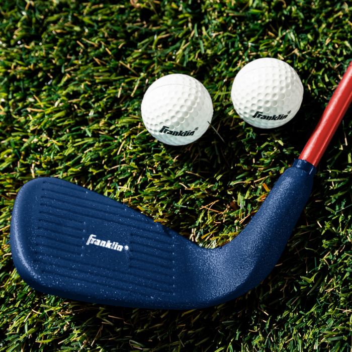 Franklin Sports Kids Golf Set, 28" Club with Oversized Club Head & 2 Foam Golf Balls