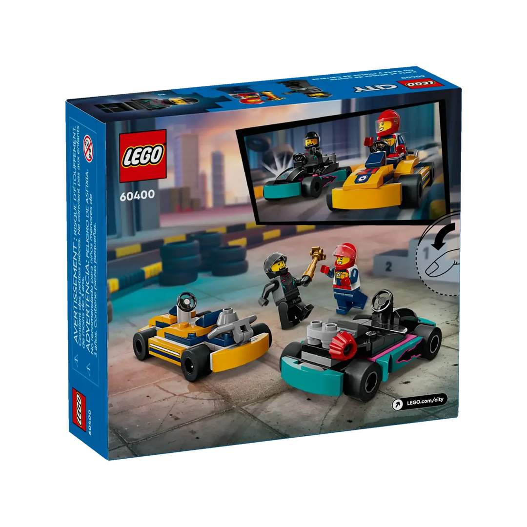 LEGO 60400 Go-Karts and Race Drivers