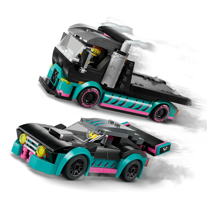 LEGO® City Race Car and Car Carrier Truck 60406 Set