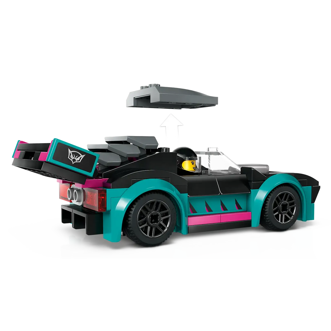 LEGO® City Race Car and Car Carrier Truck 60406 Set