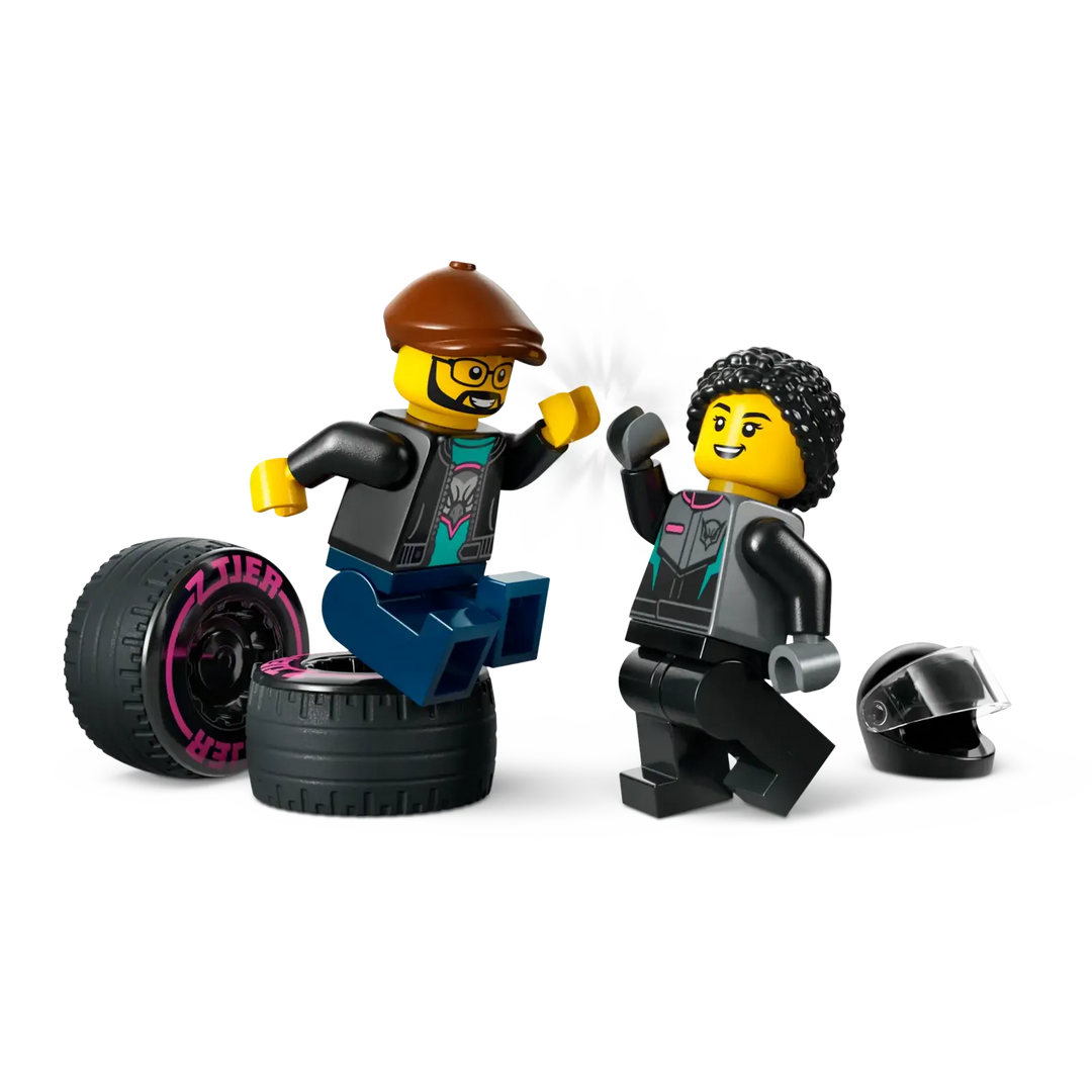 LEGO® City Race Car and Car Carrier Truck 60406 Set