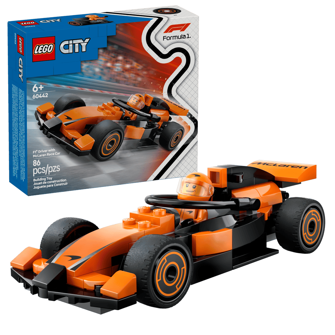 LEGO City F1 Driver with McLaren Race Car (60442)