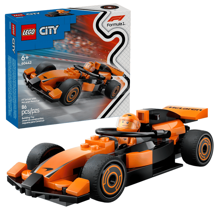LEGO City F1 Driver with McLaren Race Car (60442)