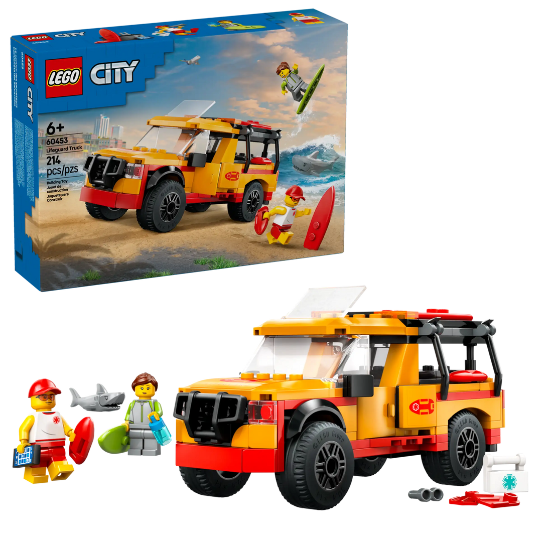 LEGO® City Lifeguard Beach Rescue Truck (60453)