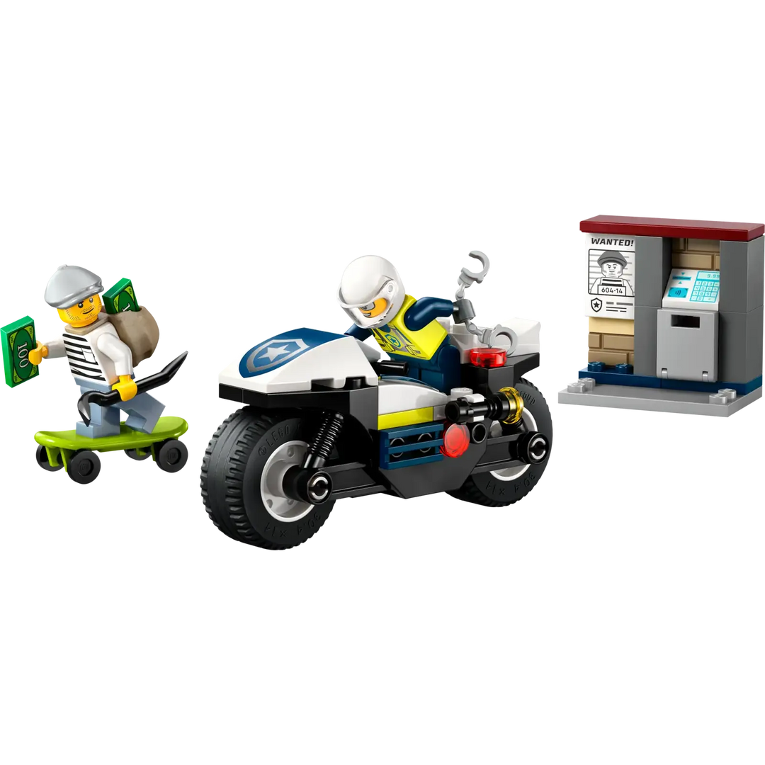 LEGO® City Police Motorcycle Chase 60455 (Ages 4+)