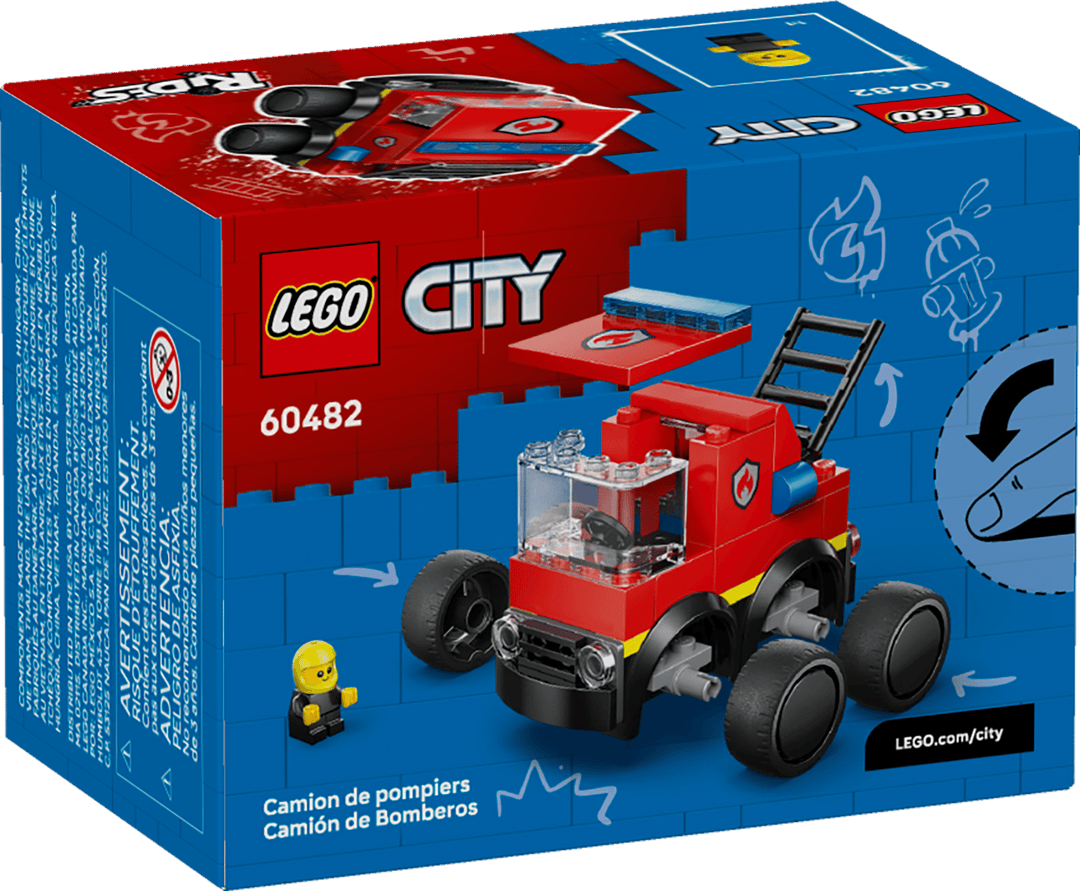 LEGO City Fire Ladder Truck (60482)