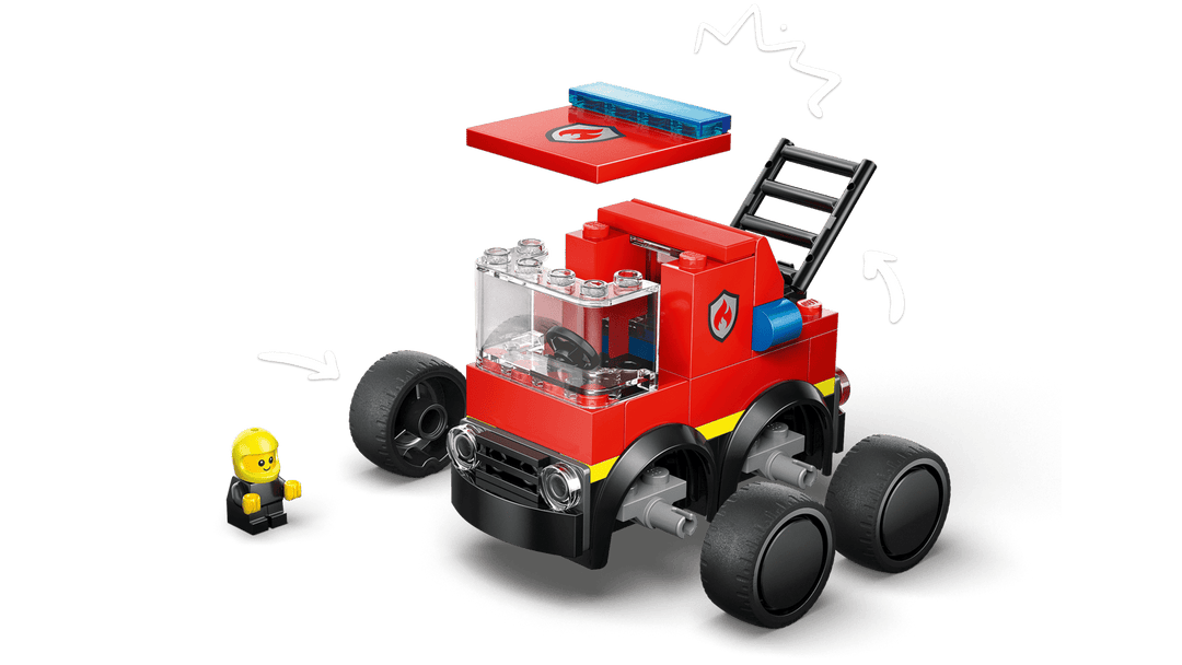 LEGO City Fire Ladder Truck (60482)