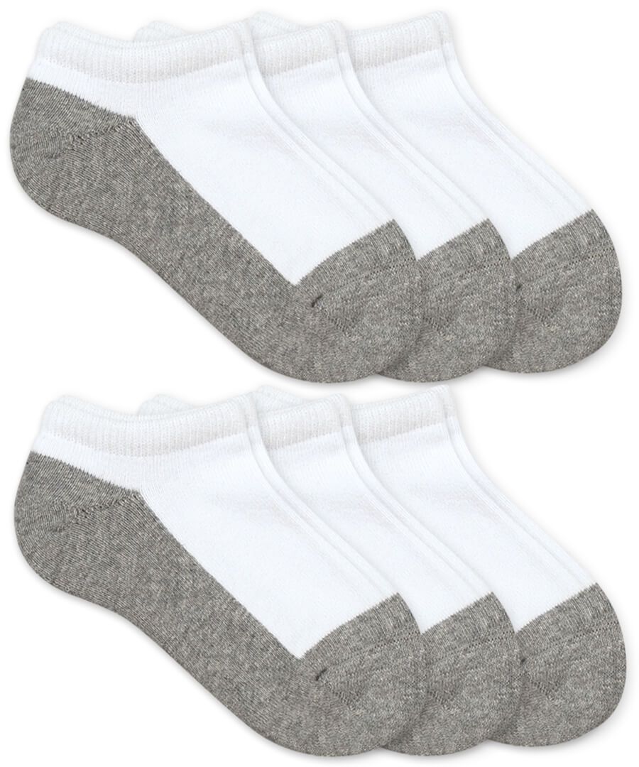 Jefferies Socks Smooth Toe Sport Low Cut Socks 6 Pair Pack